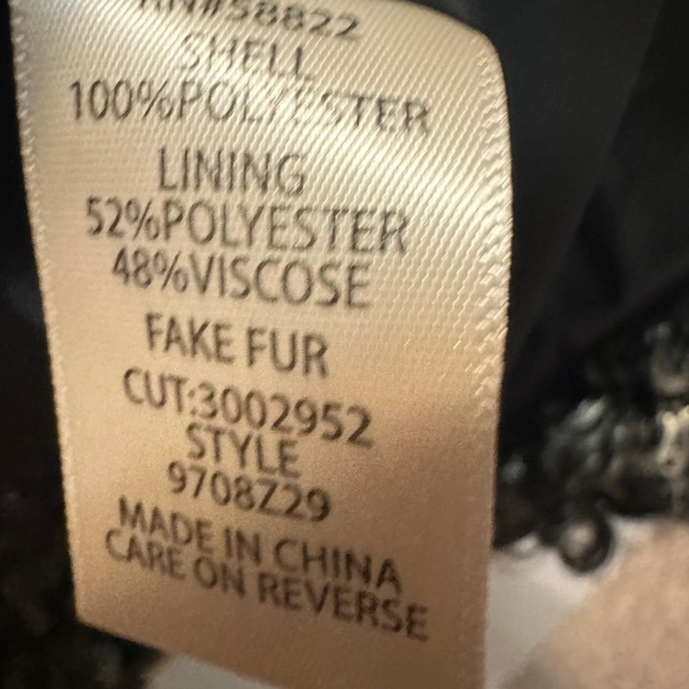 Max Studio Charcoal Teddy Jacket - image 8